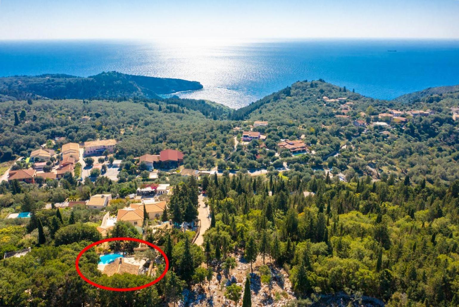 Villa Nionios Vlachopoulátika Exteriör bild